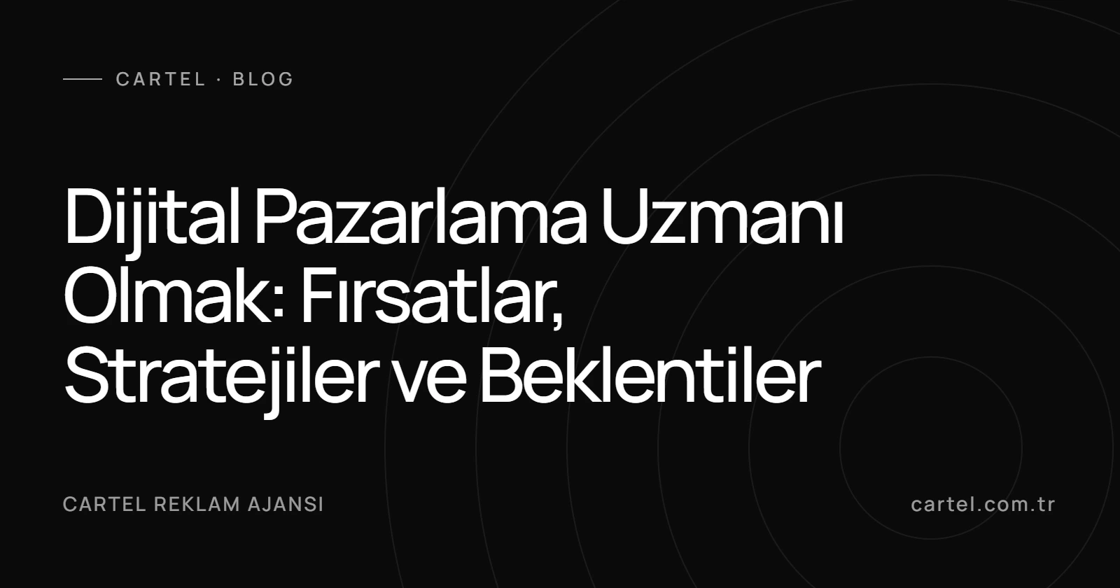 Dijital Pazarlama Uzmanı Olmak: Fırsatlar, Stratejiler ve Beklentiler kapak görseli