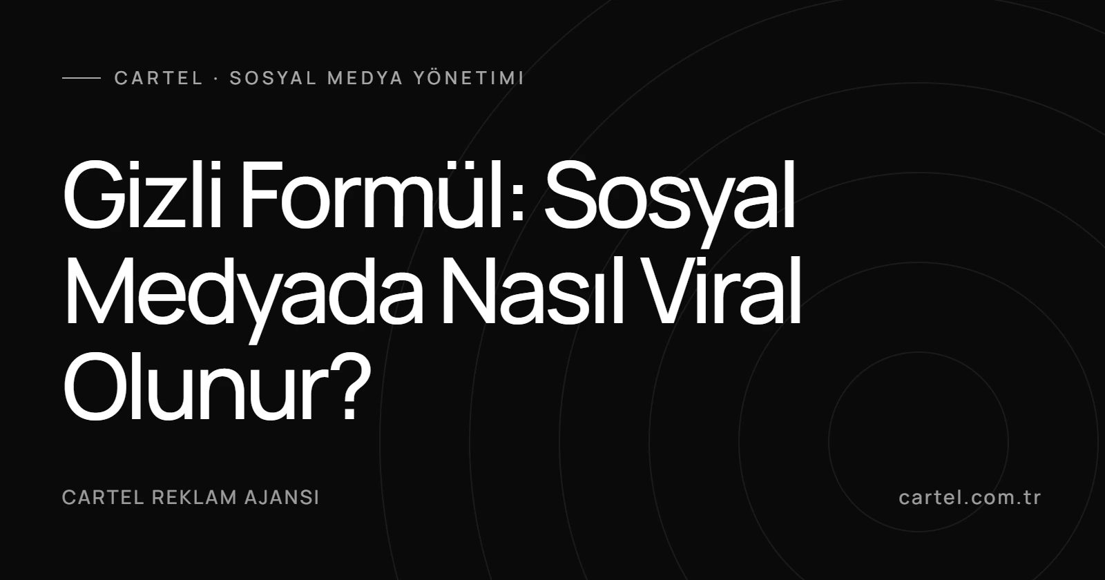 Gizli Formül: Sosyal Medyada Nasıl Viral Olunur?