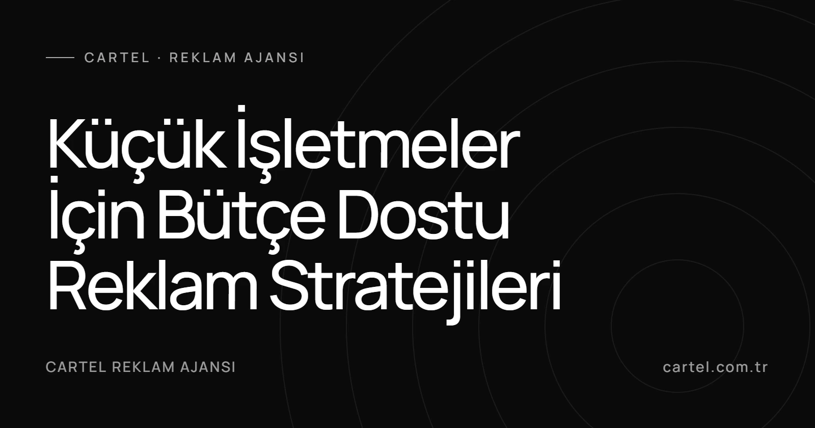 Küçük İşletmeler İçin Bütçe Dostu Reklam Stratejileri