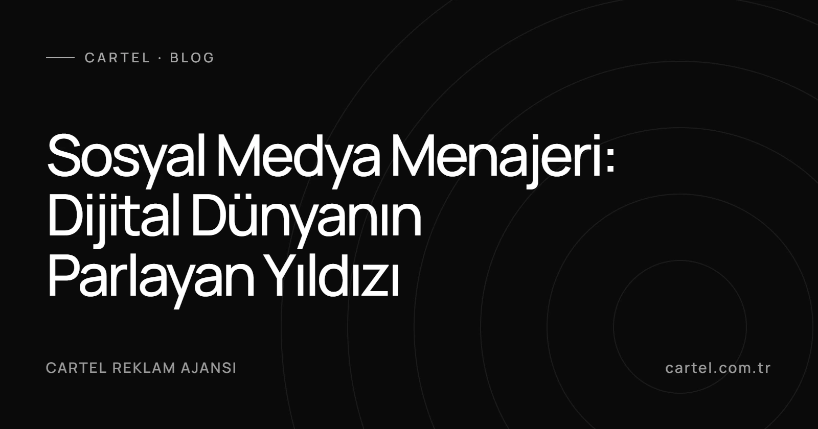 Sosyal Medya Menajeri: Dijital Dünyanın Parlayan Yıldızı kapak görseli