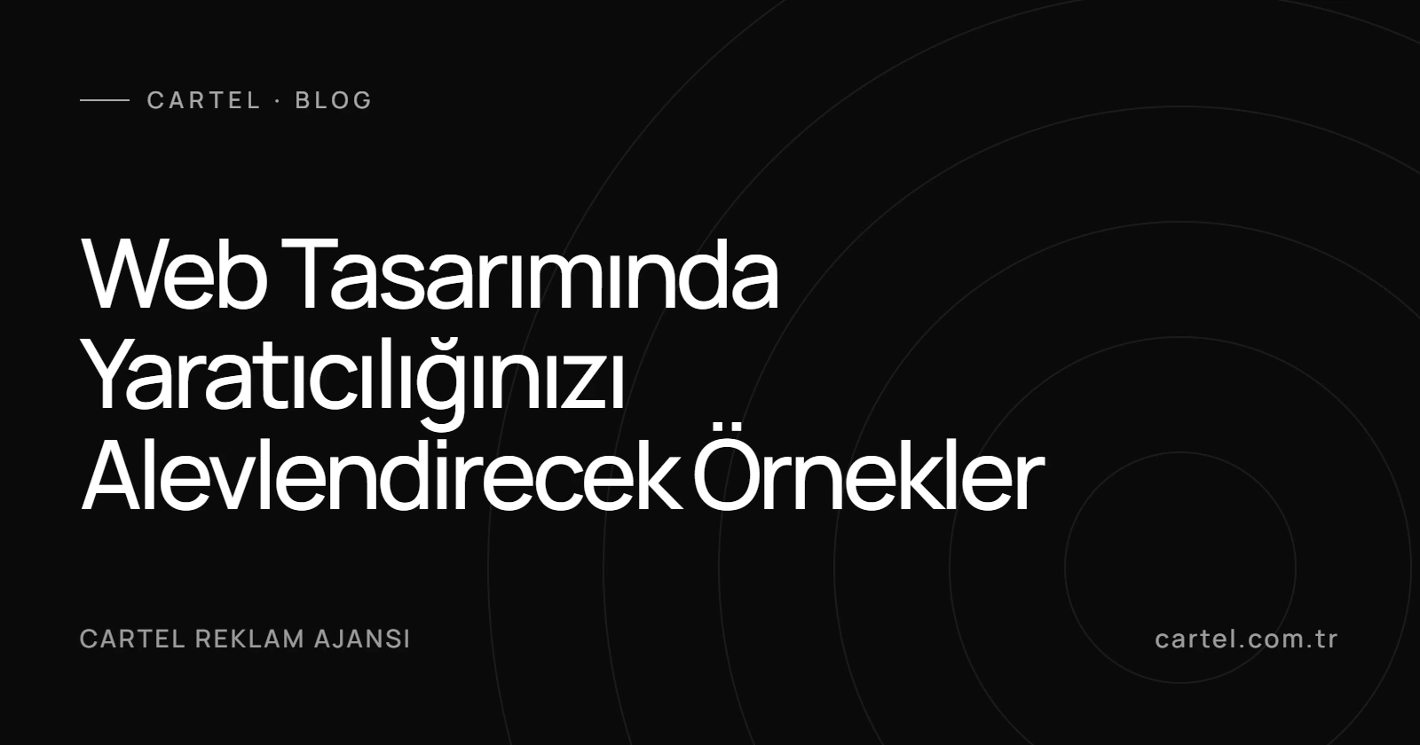Web Tasarımında Yaratıcılığınızı Alevlendirecek Örnekler